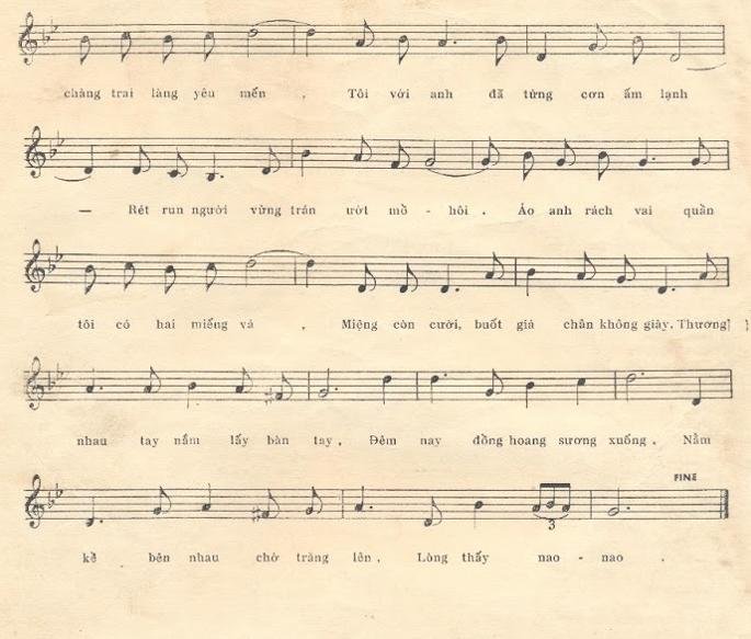 Sheet nhạc Tình Nước 2